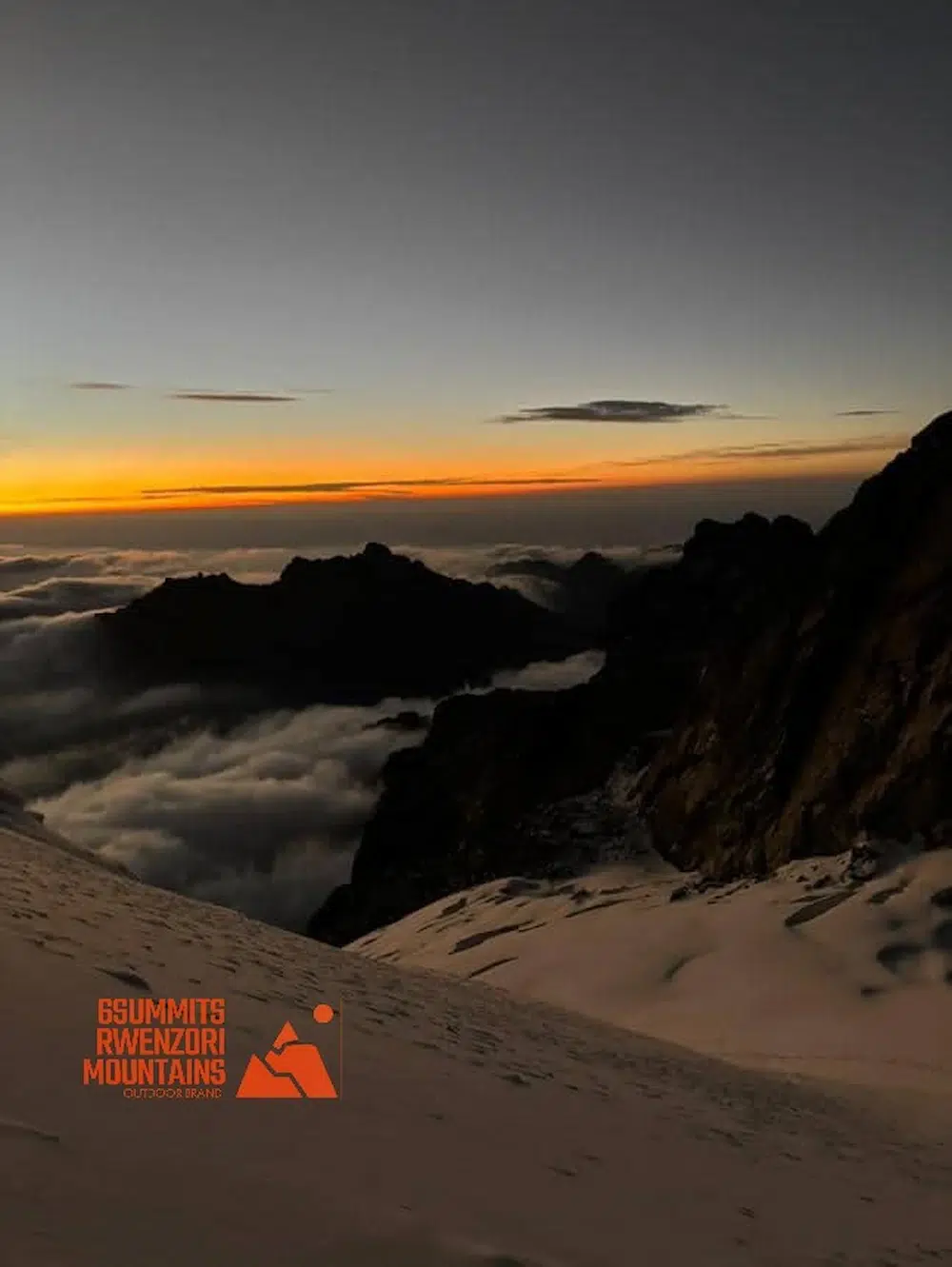 History of the Rwenzori Mountains Night in the Rwenzori Mountains – view from Margherita camp towards Coronation Glacier