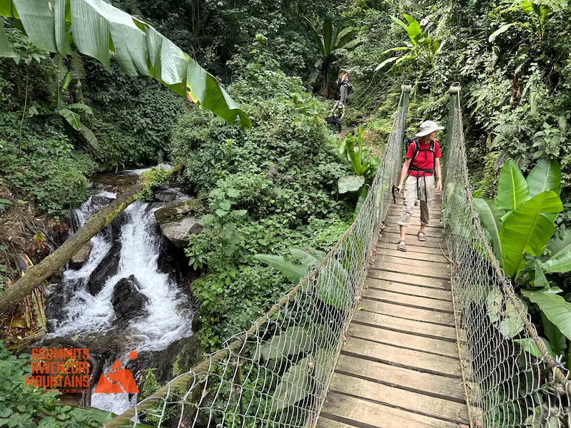 uganda rwenzori mubuku bridge